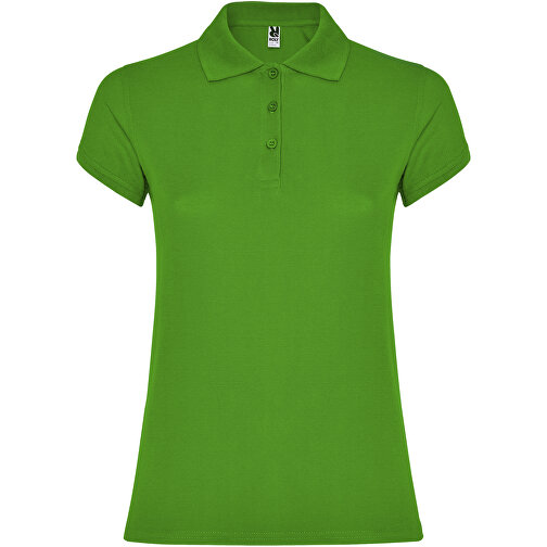 Star Poloshirt Für Damen , grass green, Piqué Strick 100% Baumwolle, 200 g/m2, M, , Bild 1