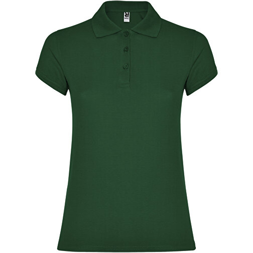 Star Poloshirt Für Damen , dunkelgrün, Piqué Strick 100% Baumwolle, 200 g/m2, 2XL, , Bild 1