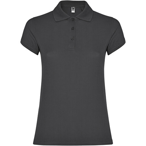 Star Poloshirt Für Damen , dark lead, Piqué Strick 100% Baumwolle, 200 g/m2, 3XL, , Bild 1