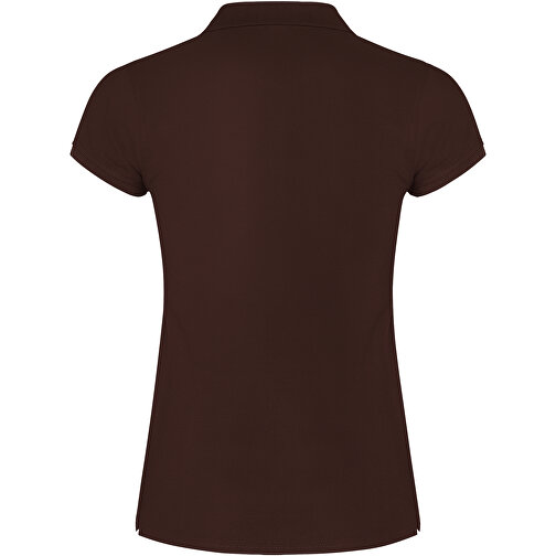 Star Poloshirt Für Damen , chocolat, Piqué Strick 100% Baumwolle, 200 g/m2, L, , Bild 3