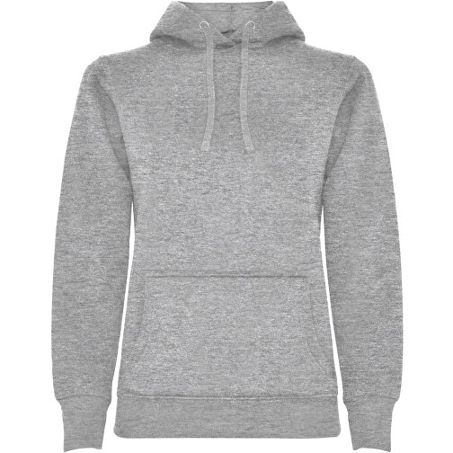 Urban Kapuzenpullover Für Damen , marl grey, Strick 50% Baumwolle, 50% Polyester, 280 g/m2, L, , Bild 1