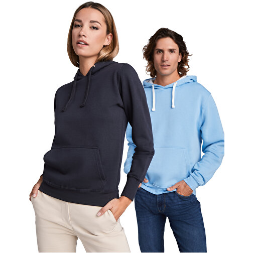 Urban Kapuzenpullover Für Damen , navy blue, Strick 50% Baumwolle, 50% Polyester, 280 g/m2, 2XL, , Bild 5