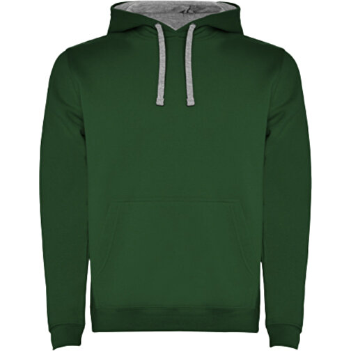 Urban Kapuzenpullover Für Herren , bottle green / marl grey, Strick 50% Baumwolle, 50% Polyester, 280 g/m2, 2XL, , Bild 1