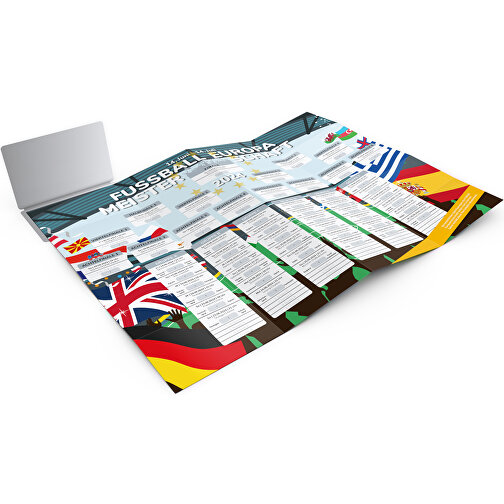 Foldekort Concept-Card Large 50 Digital, glans-individualiseret, Billede 1