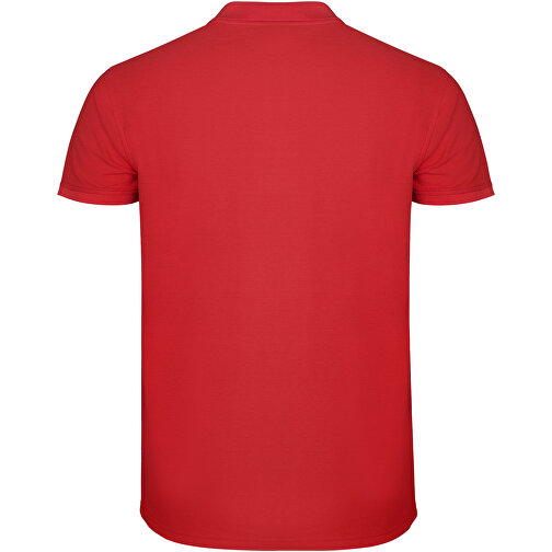 Star Poloshirt Für Herren , rot, Piqué Strick 100% Baumwolle, 200 g/m2, 3XL, , Bild 2
