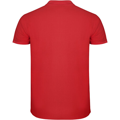 Star Poloshirt Für Herren , rot, Piqué Strick 100% Baumwolle, 200 g/m2, L, , Bild 2