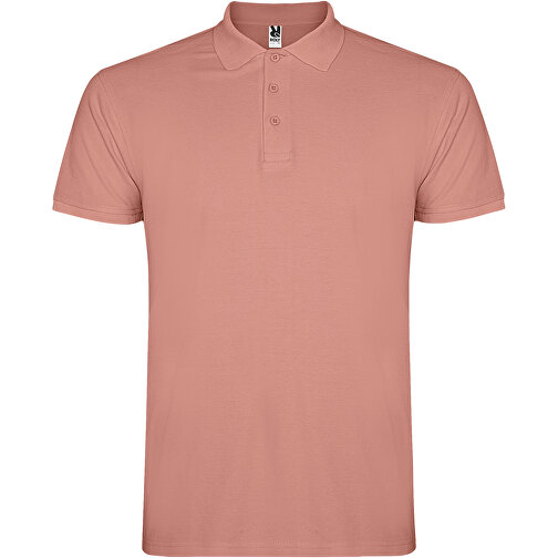 Star Poloshirt Für Herren , clay orange, Piqué Strick 100% Baumwolle, 200 g/m2, S, , Bild 1