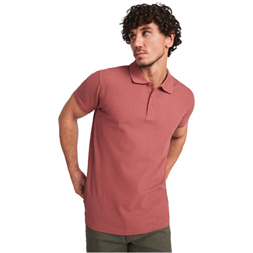 Star Poloshirt Für Herren , garnet, Piqué Strick 100% Baumwolle, 200 g/m2, 2XL, , Bild 3