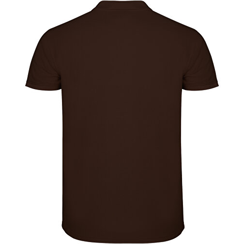 Star Poloshirt Für Herren , chocolat, Piqué Strick 100% Baumwolle, 200 g/m2, 2XL, , Bild 3