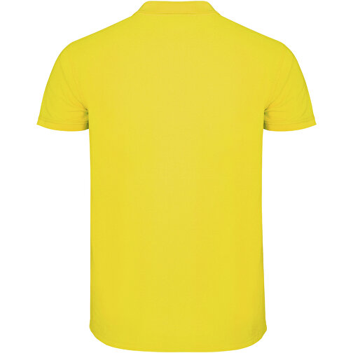Star Poloshirt Für Herren , gelb, Piqué Strick 100% Baumwolle, 200 g/m2, 3XL, , Bild 3