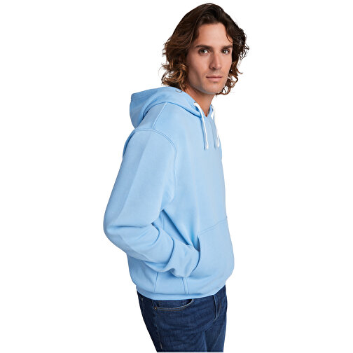 Urban Kapuzenpullover Für Herren , bottle green / marl grey, Strick 50% Baumwolle, 50% Polyester, 280 g/m2, L, , Bild 5