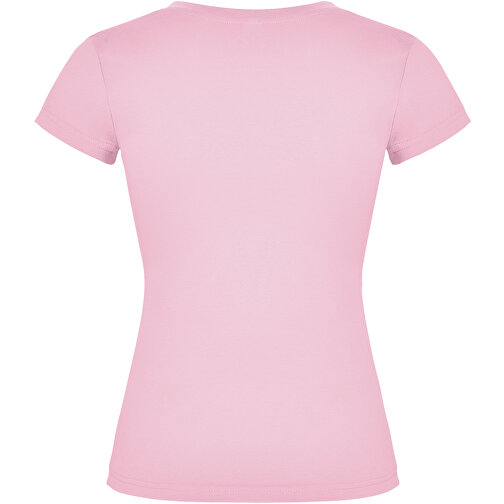 Victoria T-Shirt Mit V-Ausschnitt Für Damen , hellrosa, Single jersey Strick 100% Baumwolle, 155 g/m2, 2XL, , Bild 3