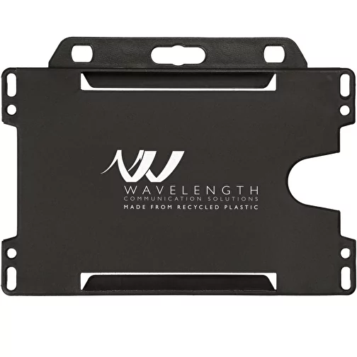 Porte-cartes Vega en plastique recyclé, Image 2