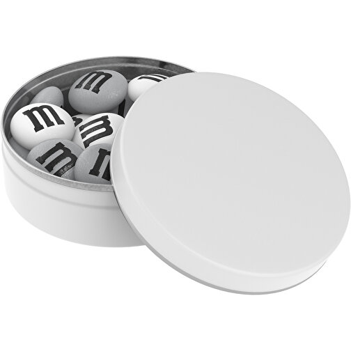 Personalisierte M&M’s®Metallbox 20 G , M&M\'s, weiß-matt, 1,70cm (Höhe), Bild 1