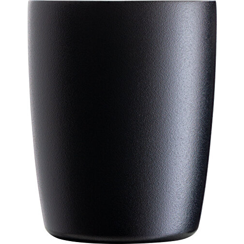 Thermo Espressobecher RETUMBLER-DUOSHOT , schwarz, recycelter Edelstahl, 6,60cm x 5,50cm x 5,50cm (Länge x Höhe x Breite), Bild 2