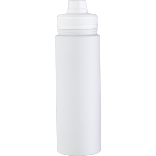 Thermotrinkflasche RETUMBLER-ARCTICDROP , weiß, Kunststoff, Silikon, recycelter Edelstahl, 26,00cm x 8,20cm x 8,20cm (Länge x Höhe x Breite), Bild 2