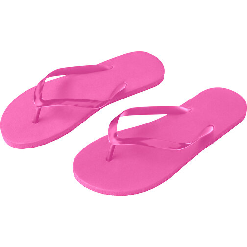 MAUPITI S / M. Strand-Badelatschen , rosa, PE, PVC, S / M, , Bild 1