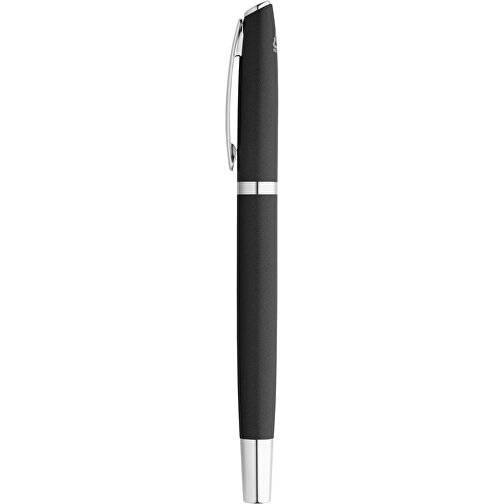 RE-LANDO-SET. Tintenroller Und Kugelschreiber Mit Gehäuse Aus 100% Recyceltem Aluminium , schwarz, Recyceltes Aluminium, Metall, , Bild 7