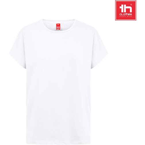 THC SOFIA REGULAR WH. Damen T-shirt (normaler Schnitt) , weiß, Jersey-Strick, L, , Bild 4