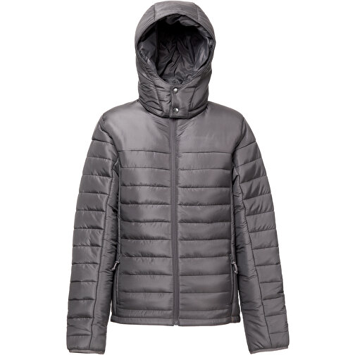 THC SHIELD WOMEN. Damen-Kapuzenjacke , grau, Recyceltes Nylon, XS, , Bild 4