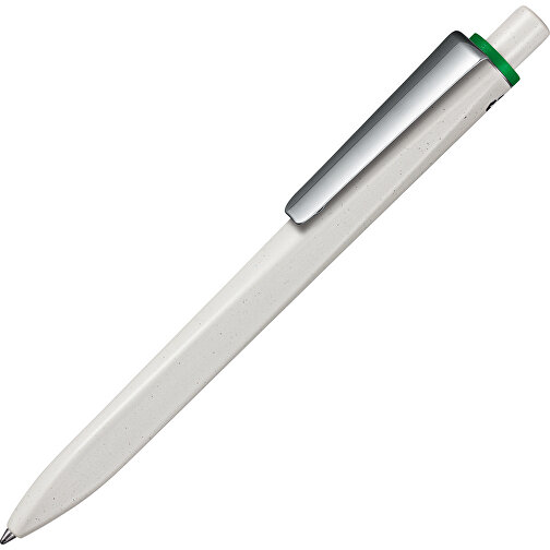 Kugelschreiber RIDGE GRAU RECYCLED M , Ritter-Pen, grau recycled/grün recycled, ABS u. Metall, 141,00cm (Länge), Bild 2