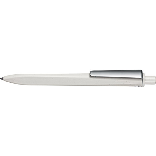 Kugelschreiber RIDGE GRAU RECYCLED M , Ritter-Pen, grau recycled/weiss recycled, ABS u. Metall, 141,00cm (Länge), Bild 3