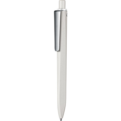 Kugelschreiber RIDGE GRAU RECYCLED M , Ritter-Pen, grau recycled/transparent recycled, ABS u. Metall, 141,00cm (Länge), Bild 1