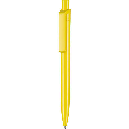 Kugelschreiber INSIDER , Ritter-Pen, zitronen-gelb, ABS-Kunststoff, 14,20cm (Länge), Bild 1