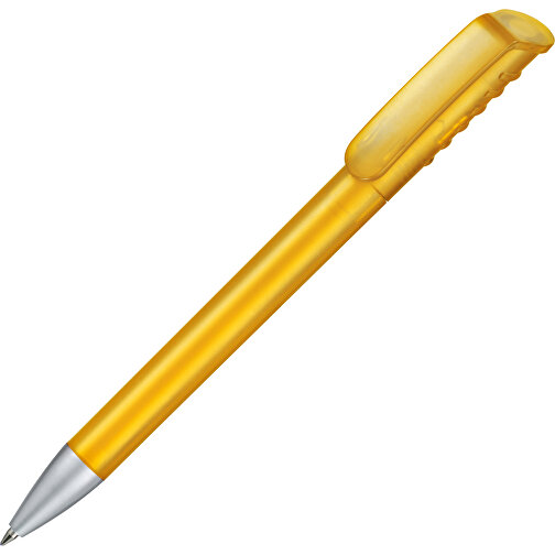 Kugelschreiber TOP SPIN FROZEN , Ritter-Pen, sonnenblumen gelb, ABS-Kunststoff, 14,10cm (Länge), Bild 2