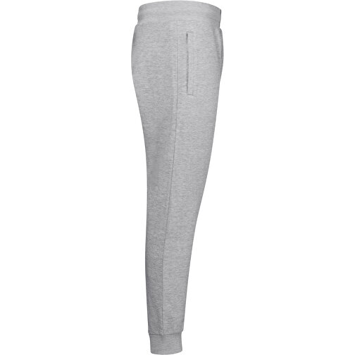 THC SPRINT. Jogginghose (Unisex) , hellgrau melliert, French Terry, recycelter Polyester, XXL, , Bild 3