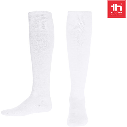 THC RUN WH. Mittlere-Wade Sportsocken , weiß, Polyester, Spandex, 39, , Bild 4