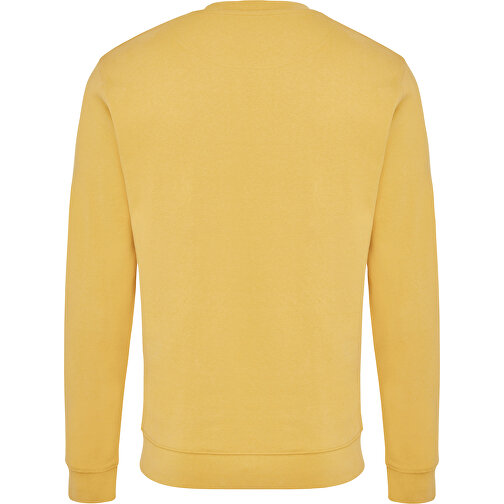 Iqoniq Zion Rundhals-Sweater Aus Recycelter Baumwolle , ochre yellow, 50% recycelte und 50% biologische Baumwolle, XXXL, 80,00cm x 1,00cm (Länge x Höhe), Bild 2