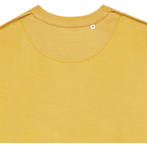 Iqoniq Zion Rundhals-Sweater Aus Recycelter Baumwolle , ochre yellow, 50% recycelte und 50% biologische Baumwolle, XXL, 78,00cm x 1,00cm (Länge x Höhe), Bild 3