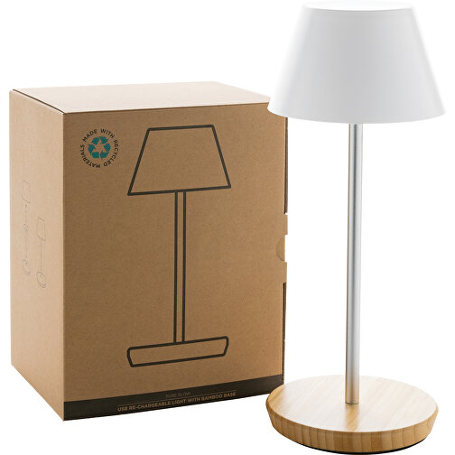 Pure Glow Lampe de bureau USB en plastique recyclé RCS, Image 12