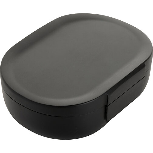 Avira Atlas Lunchbox Aus RCS Recyceltem PP 700ml , schwarz, Polypropylen - recycelt, 19,00cm x 6,30cm (Länge x Höhe), Bild 1