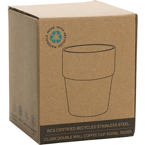 Taza de café Clark RCS de doble pared 300ml, Imagen 7