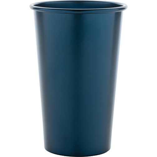 Alo Leight-Weight-Becher Aus RCS Recyceltem Aluminium 450ml , navy blau, Aluminium - recycelt, 13,00cm (Höhe), Bild 2