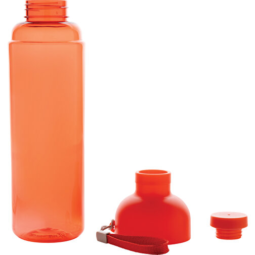 Impact Auslaufsichere Wasserflasche Aus RCS Recyc. PET 600ml , rot, PET - recycelt, 24,30cm (Höhe), Bild 5