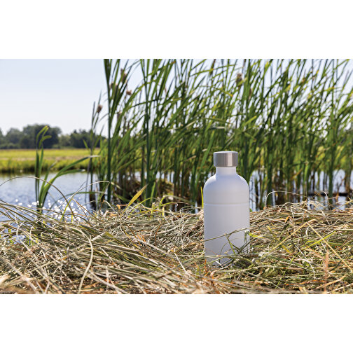 Soda Trinkflasche Aus RCS-zertifiziertem Stainless-Steel , weiss, Rostfreier Stahl - recycelt, 21,40cm (Höhe), Bild 9