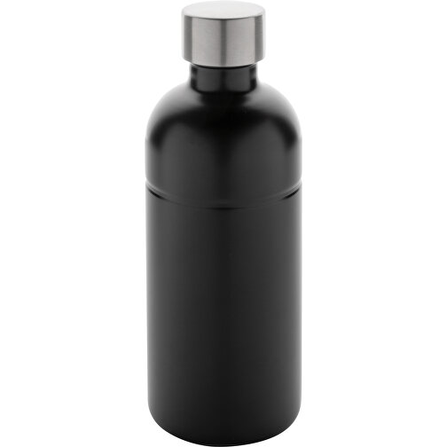 Soda Trinkflasche Aus RCS-zertifiziertem Stainless-Steel , schwarz, Rostfreier Stahl - recycelt, 21,40cm (Höhe), Bild 1