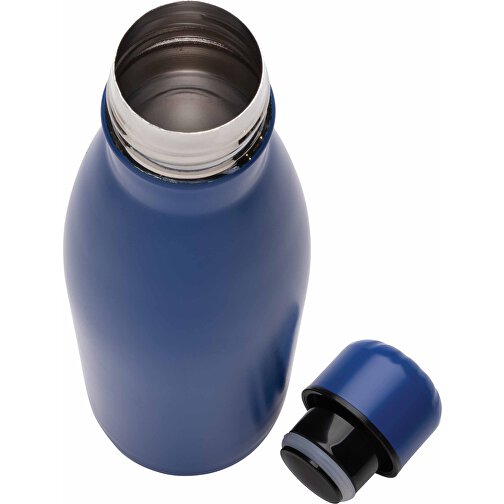 Eureka Einwandige Wasserflasche Aus RCS Rec. Stainless-Steel , blau, Rostfreier Stahl - recycelt, 25,80cm (Höhe), Bild 3