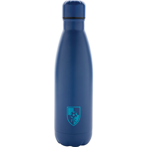 Eureka Einwandige Wasserflasche Aus RCS Rec. Stainless-Steel , blau, Rostfreier Stahl - recycelt, 25,80cm (Höhe), Bild 4