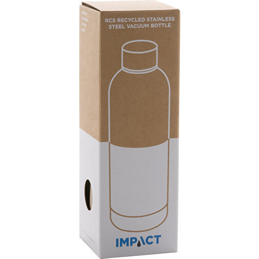 Bouteille à vide Impact en acier inoxydable recyclé RCS, Image 8