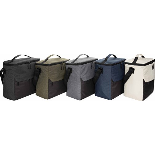 Kazu AWARE™ RPET Kühltasche , schwarz, PET - recycelt, 23,00cm x 26,00cm (Länge x Höhe), Bild 6