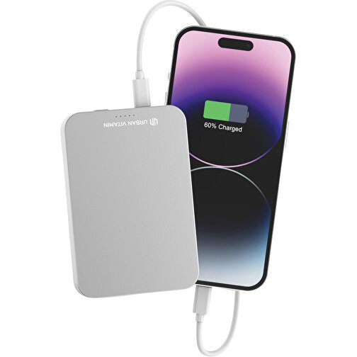 Compton RCS: powerbank da 10.000 in plastica riciclata/alluminio, Immagine 7