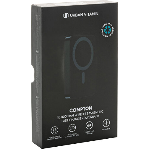 Compton RCS plastique/aluminium recyclé 10.000 powerbank, Image 16