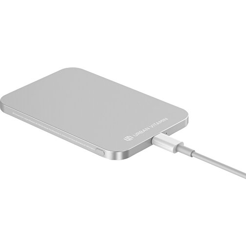 Urban Vitamin Burbank 3000mAh powerbank tillverkad av RCS-plast/aluminium, Bild 9