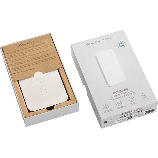 Urban Vitamin Burbank 3000mAh power bank in plastica/alluminio RCS, Immagine 19