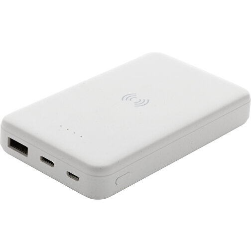 5.000mAh 5W powerbank wireless in plastica riciclata RCS, Immagine 3