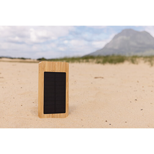 Sunwick 10.000mah Bamboo Solar Powerbank, Immagine 10